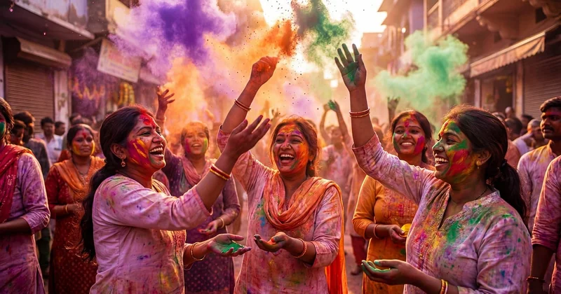 Holi, la fête des couleurs : où la vivre vraiment ?